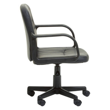 Flint Black Home Office Chair