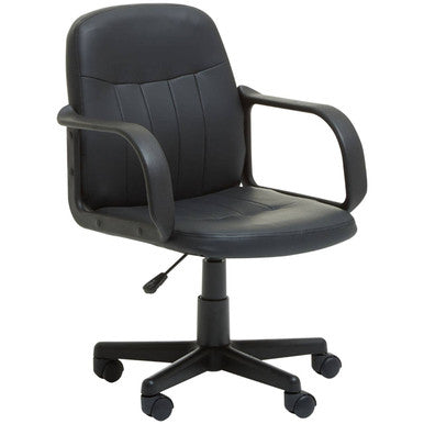 Flint Black Home Office Chair