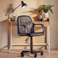 Flint Black Home Office Chair