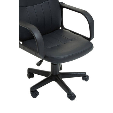 Flint Black Home Office Chair