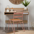 Bradbury Natural Oak Veneer Desk