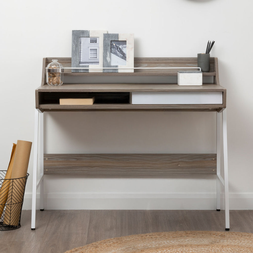 Bradbury Light Oak Veneer Desk