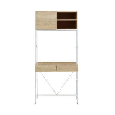 Bradbury Natural Oak Veneer Desk