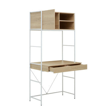 Bradbury Natural Oak Veneer Desk