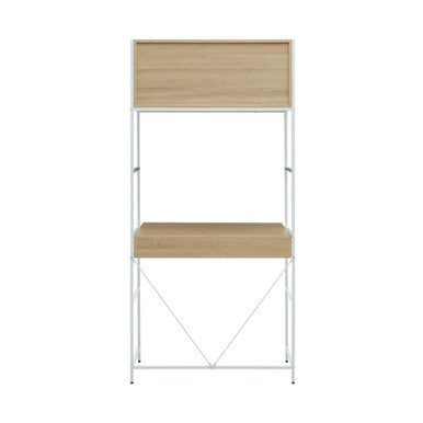 Bradbury Natural Oak Veneer Desk