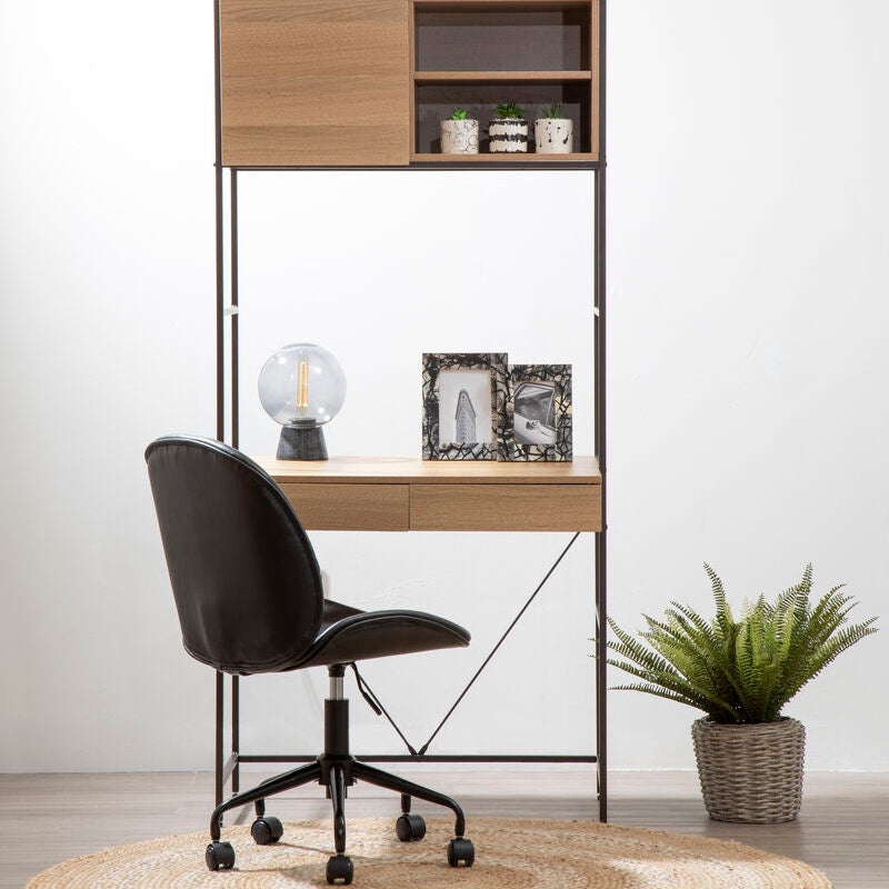 Clinton Black Home Office Chair