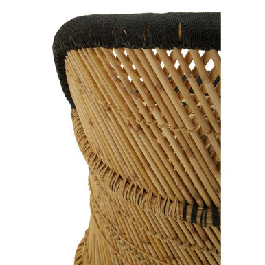 Rowan Natural & Black Chair & Stool