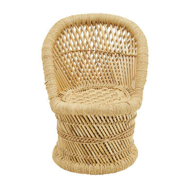 Rowan Childrens Natural Chair & Stool