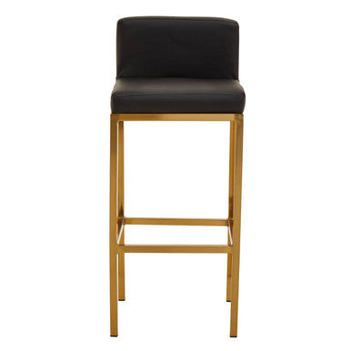 Baina Black & Gold Bar Chair