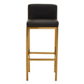 Baina Black & Gold Bar Chair