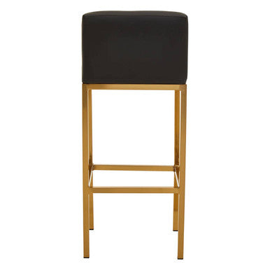 Baina Black & Gold Bar Chair
