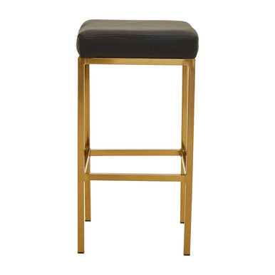 Baina Black & Gold Bar Stool