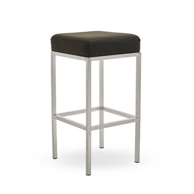 Baina Black & Chrome Bar Stool