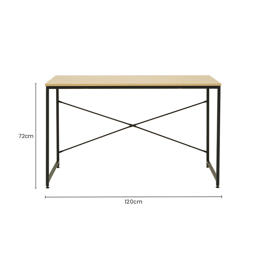 Laxton Light Oak Desk