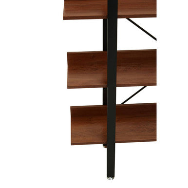 Laxton 3 Tier Black Contemporary Shelf Unit