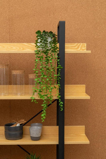 Laxton 5 Tier Light Oak Shelving Unit