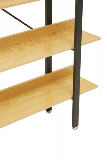 Laxton 5 Tier Light Oak Shelving Unit