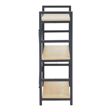 Laxton 3 Tier Light Oak Shelf Unit