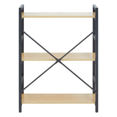 Laxton 3 Tier Light Oak Shelf Unit