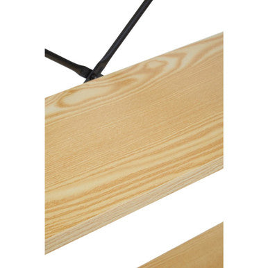 Laxton 3 Tier Light Oak Shelf Unit