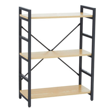 Laxton 3 Tier Light Oak Shelf Unit