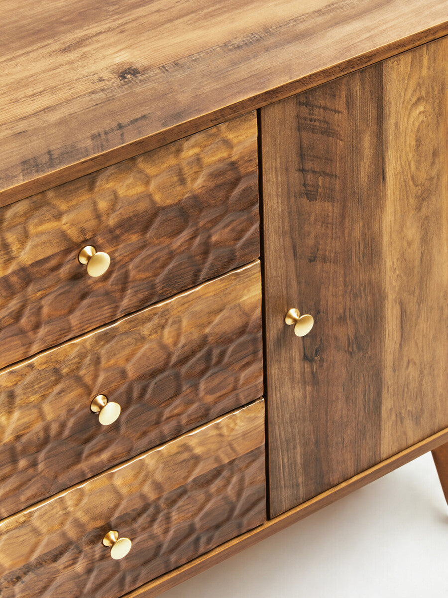 Frida Wood Veneer Modern Sideboard