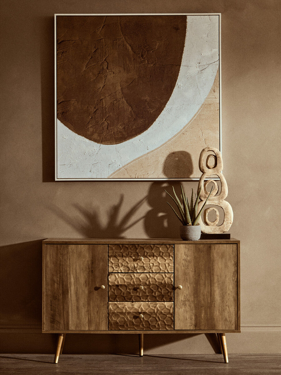 Frida Wood Veneer Modern Sideboard