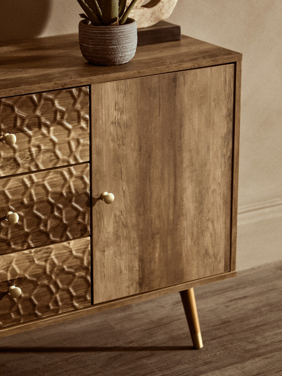 Frida Wood Veneer Modern Sideboard