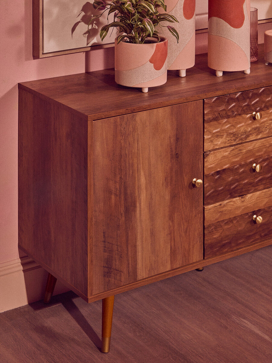Frida Wood Veneer Modern Sideboard