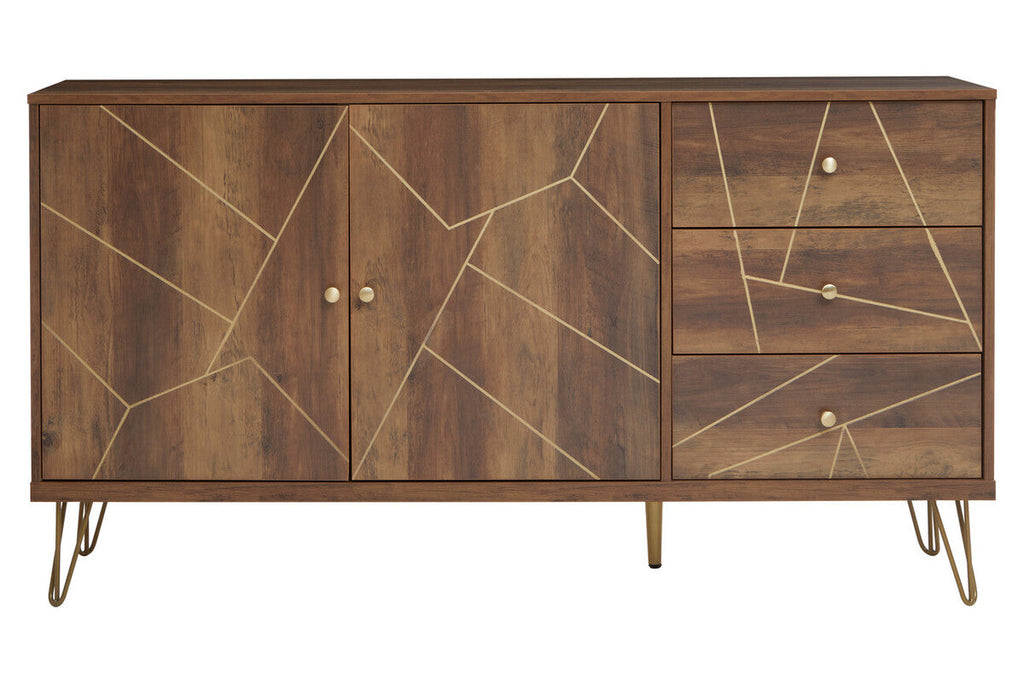 Flori Sideboard With 2 Doors & 3 Drawers