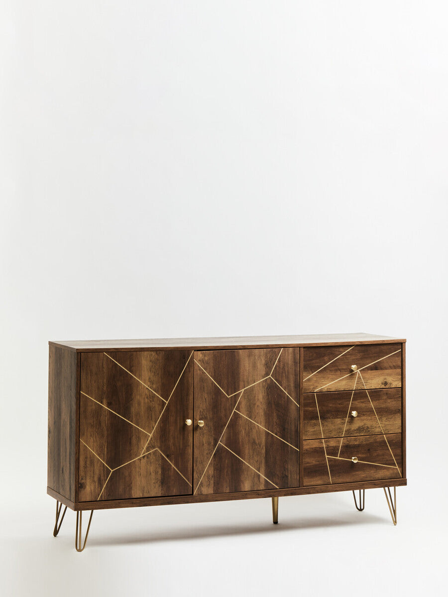 Flori Sideboard With 2 Doors & 3 Drawers
