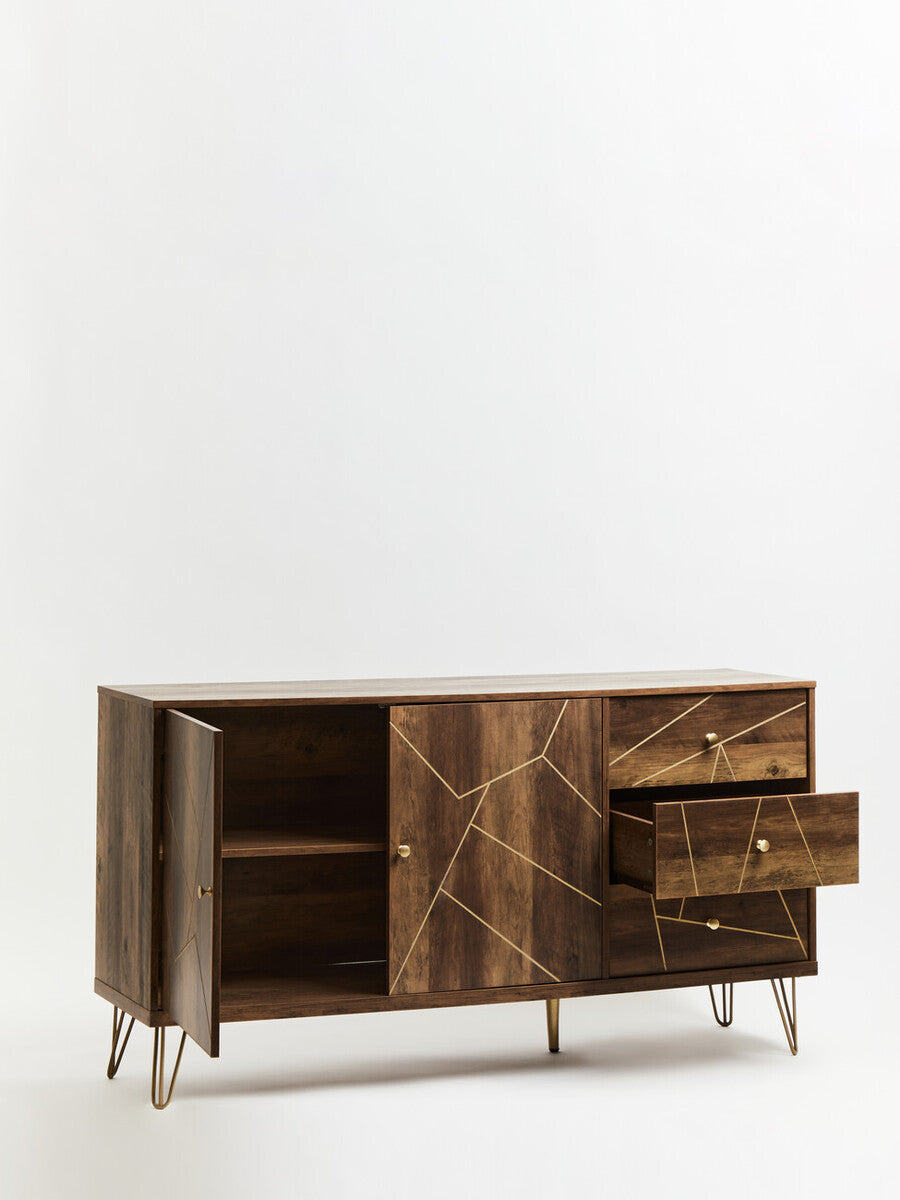 Flori Sideboard With 2 Doors & 3 Drawers