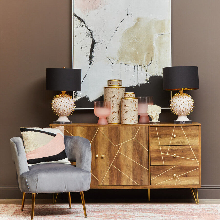 Flori Sideboard With 2 Doors & 3 Drawers