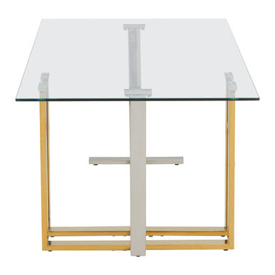 Alvea Silver & Gold Coffee Table