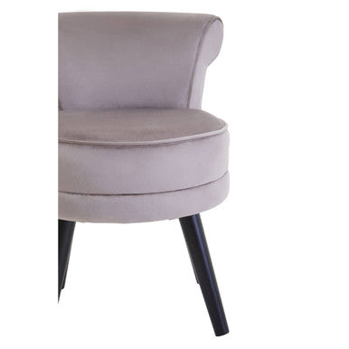 Kids Loretta Mink Velvet Chair