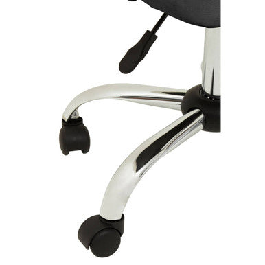 Brent Grey Leather Home Office Chair