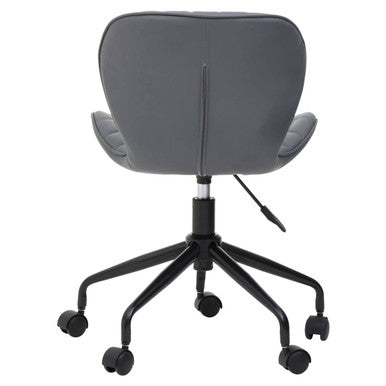 Brent Grey & Black Home Office Chair