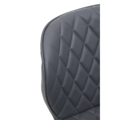 Brent Grey & Black Home Office Chair