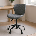 Brent Grey & Black Home Office Chair