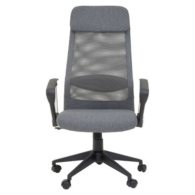 Brent Grey Mesh & Fabric Home Office Chair