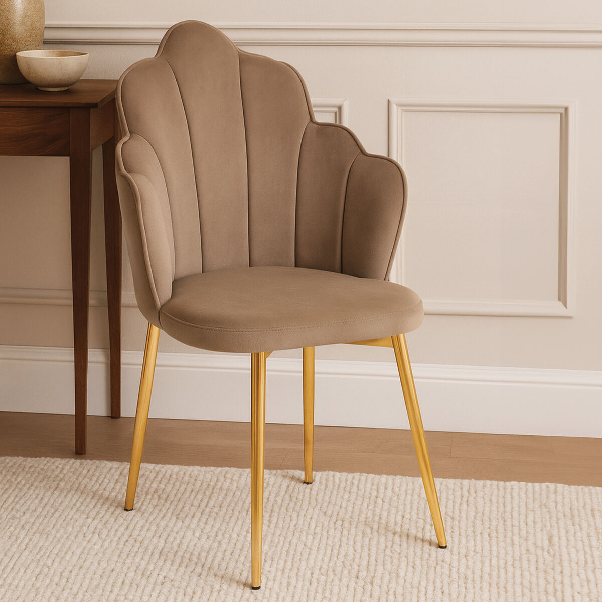 Tian Mink Velvet Chair