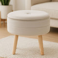 Ivy Mink Velvet Stool