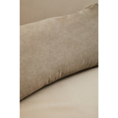 Mink Velvet Sofa Bed, Hatton