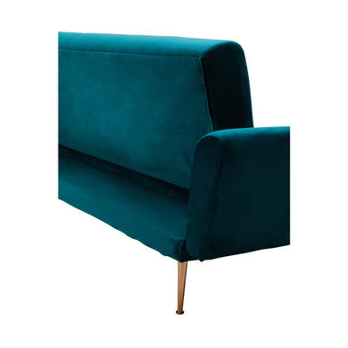 Green Velvet Sofa Bed, Hatton