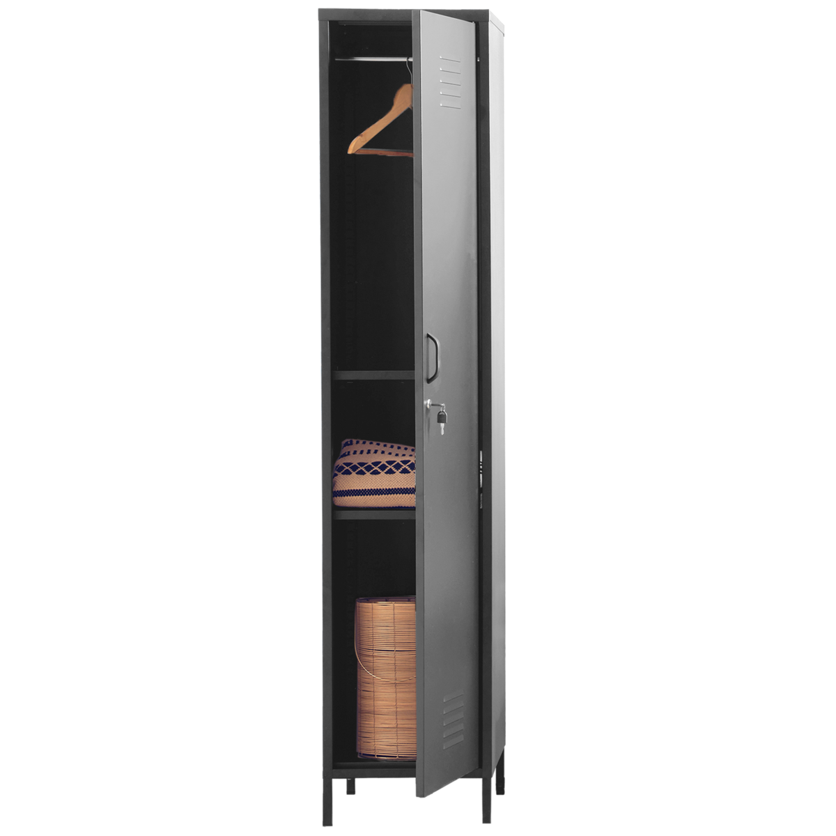 Academy Grey Tall One Door Locker