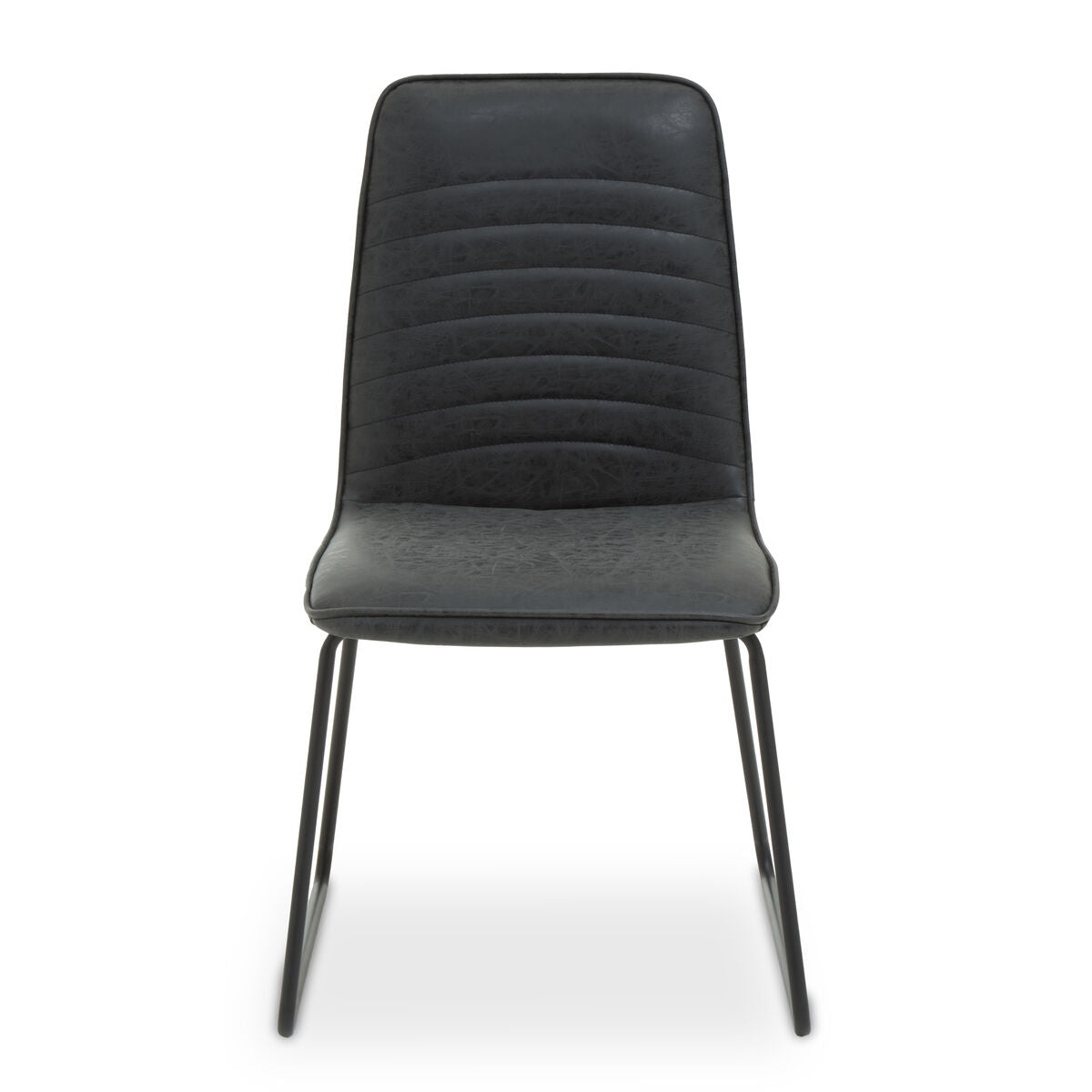 New Foundry Black Leather Chair