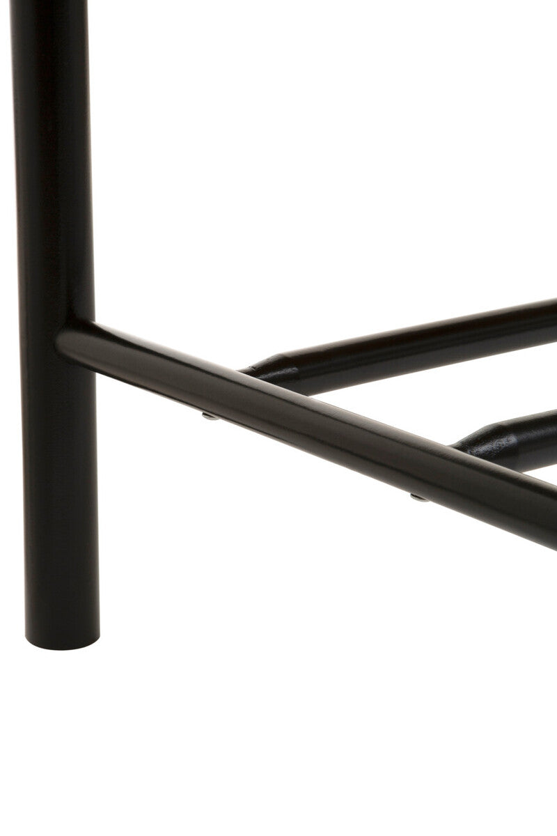 Bandar Natural Rope & Black Wood Large Bench