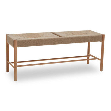Bandar Natural Rope & Beechwood Bench