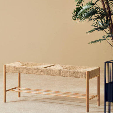 Bandar Natural Rope & Beechwood Bench