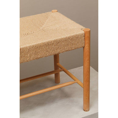 Bandar Natural Rope & Beechwood Bench
